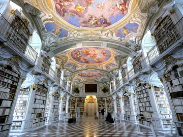 Biblioteca de Admont, en Austria Biblioteca de Admont, en Austria