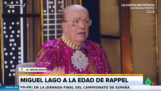 Miguel Lago deja a Rappel "fuera de juego" al conocer su edad: "Ahora ya poco futuro te adivinas" Miguel Lago deja a Rappel "fuera de juego" al conocer su edad: "Ahora ya poco futuro te adivinas"