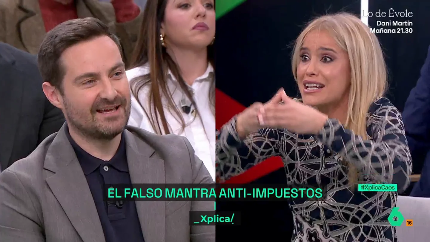 XPLICA La indignación de Afra Blanco al escuchar las quejas de un empresario que se ha mudado a Andorra sobre la sanidad pública: "¡Avaricia!" XPLICA La indignación de Afra Blanco al escuchar las quejas de un empresario que se ha mudado a Andorra sobre la sanidad pública: "¡Avaricia!"