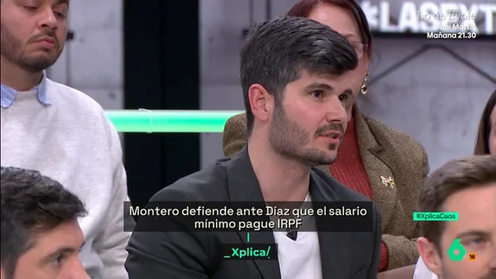 XPLICA Un empresario, sobre tributar el SMI: "El dinero de la gente que menos cobra tiene que estar en su bolsillo" XPLICA Un empresario, sobre tributar el SMI: "El dinero de la gente que menos cobra tiene que estar en su bolsillo"