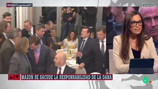 Marta García Aller, sobre Mazón Marta García Aller, sobre Mazón