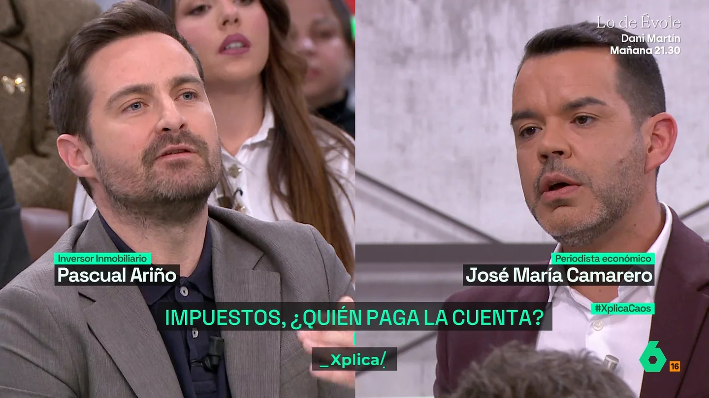XPLICA Camarero, a un empresario que se ha mudado a Andorra para pagar menos impuestos: "Este mensaje que dices induce al fraude" XPLICA Camarero, a un empresario que se ha mudado a Andorra para pagar menos impuestos: "Este mensaje que dices induce al fraude"