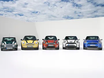 Generaciones del Mini Cooper Generaciones del Mini Cooper