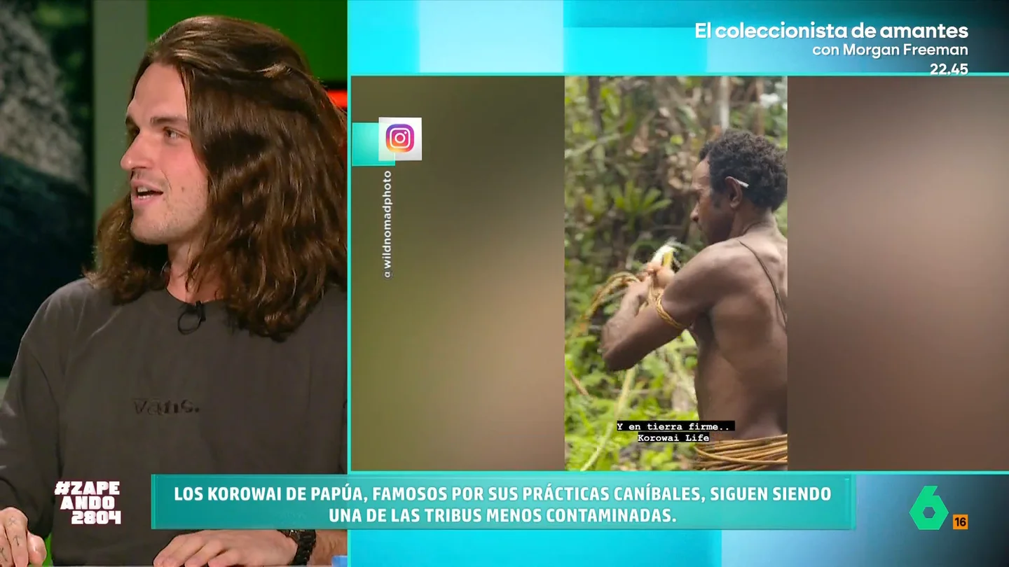 Lethal Crysis explica cómo fue su estancia con la tribu caníbal Korowai: "Tuve que convencer al guía local" Lethal Crysis explica cómo fue su estancia con la tribu caníbal Korowai: "Tuve que convencer al guía local"