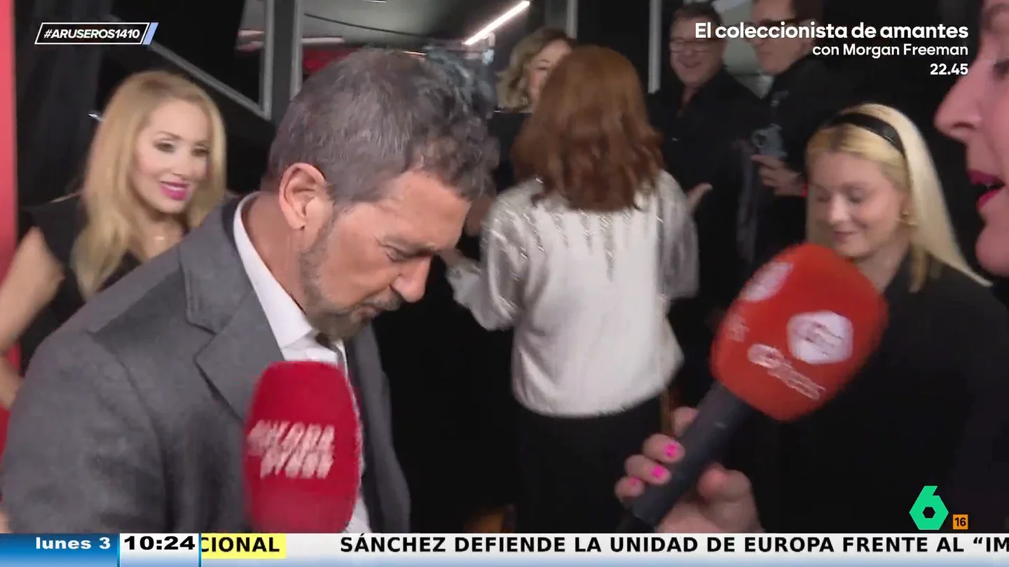 Antonio Banderas, sobre el debut de Terelu Campos: "Que tenga toda la suerte del mundo" Antonio Banderas, sobre el debut de Terelu Campos: "Que tenga toda la suerte del mundo"