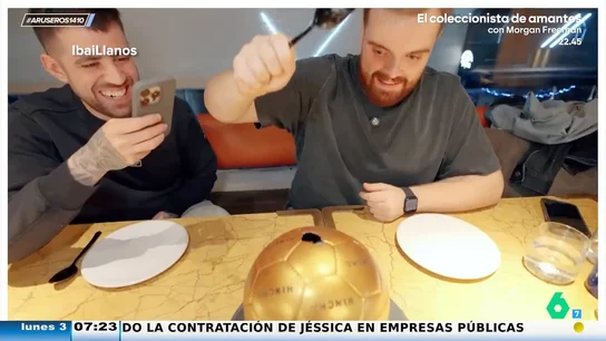 Ibai Llanos y AuronPlay visitan el restaurante de Messi en Andorra y se van 'sin pagar': "Esto no es colaboración ni hostias" Ibai Llanos y AuronPlay visitan el restaurante de Messi en Andorra y se van 'sin pagar': "Esto no es colaboración ni hostias"