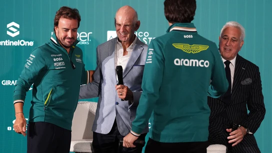 Fernando Alonso Adrian Newey Fernando Alonso Adrian Newey