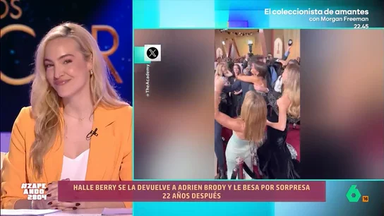 Isabel Forner, sobre el beso entre Adrien Brody y Halle Berry: "Cómo es Hollywood, que te hace el reboot hasta de los besos" Isabel Forner, sobre el beso entre Adrien Brody y Halle Berry: "Cómo es Hollywood, que te hace el reboot hasta de los besos"