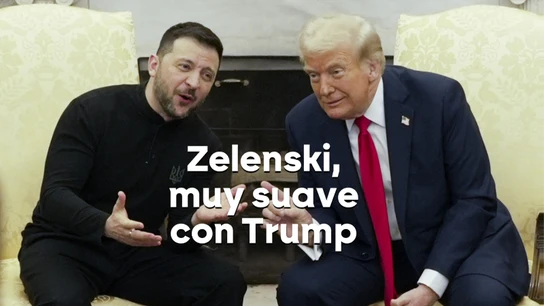 Zelenski, muy suave con Trump Zelenski, muy suave con Trump