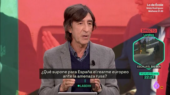Benjamín Prado: "Me parece un disparate monumental gastar dinero en rearmar Europa, el dinero hay que gastarlo en educación, sanidad e infraestructuras" Benjamín Prado: "Me parece un disparate monumental gastar dinero en rearmar Europa, el dinero hay que gastarlo en educación, sanidad e infraestructuras"