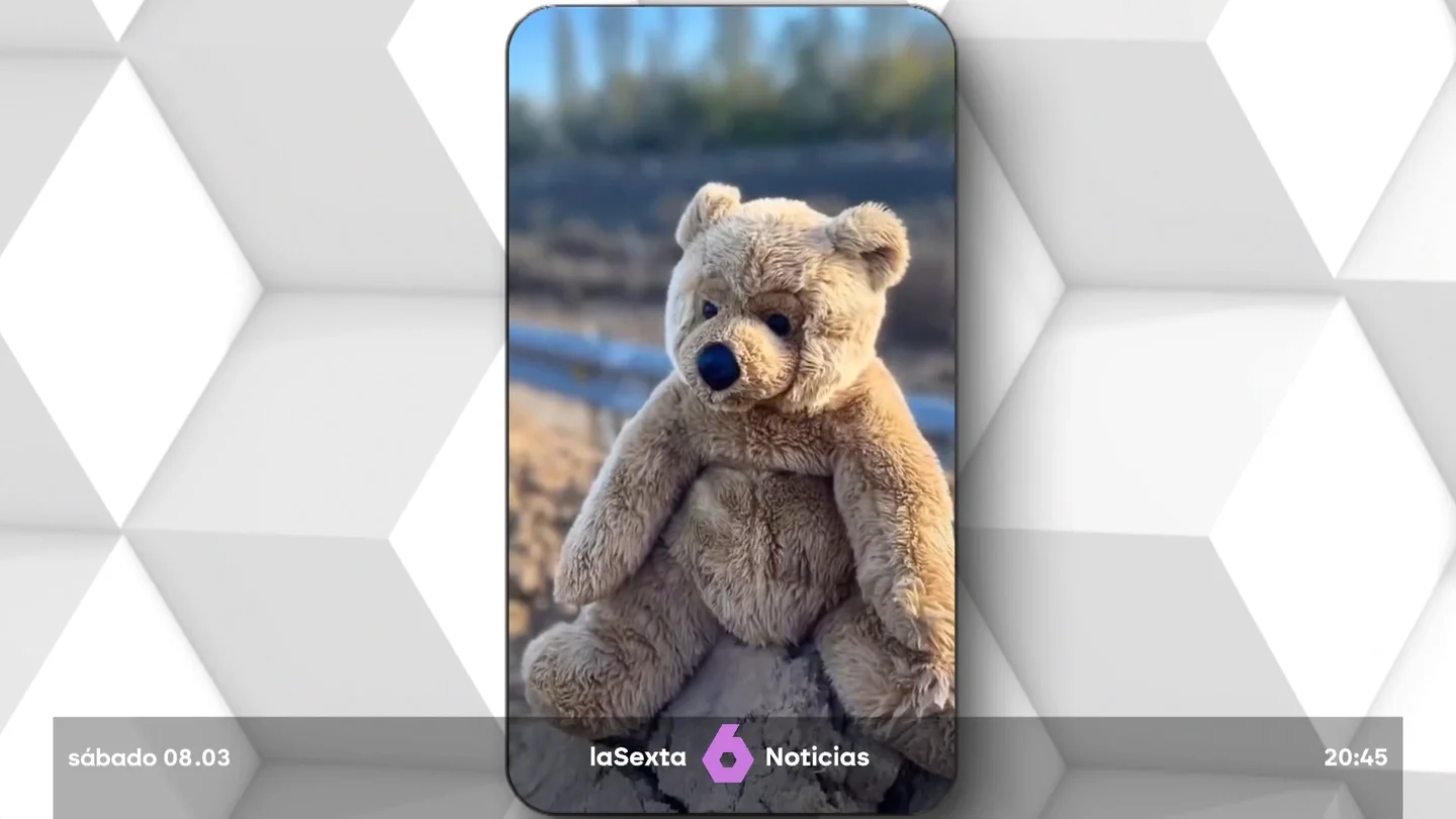 Buscan al dueño de este oso de peluche, perdido desde la DANA: "Es hora de que vuelva a casa" Buscan al dueño de este oso de peluche, perdido desde la DANA: "Es hora de que vuelva a casa"