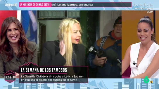 El ataque de risa de Nuria Roca al conocer los detalles de la detención de Leticia Sabater El ataque de risa de Nuria Roca al conocer los detalles de la detención de Leticia Sabater