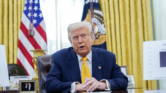 Donald Trump, en el Despacho Oval Donald Trump, en el Despacho Oval