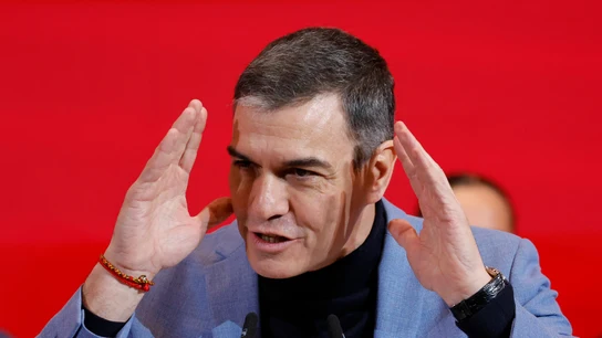 El presidente del Gobierno, Pedro Sánchez, interviene en la clausura del XV Congreso del PSdeG El presidente del Gobierno, Pedro Sánchez, interviene en la clausura del XV Congreso del PSdeG