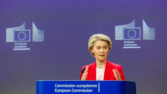 La presidenta de la Comisión Europea, Úrsula von der Leyen La presidenta de la Comisión Europea, Úrsula von der Leyen
