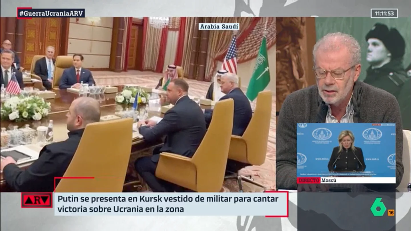 Núñez Villaverde, sobre la posible tregua entre Ucrania y Rusia: "Lo más seguro es que Putin diga que sí porque no tiene ningún coste para él" Núñez Villaverde, sobre la posible tregua entre Ucrania y Rusia: "Lo más seguro es que Putin diga que sí porque no tiene ningún coste para él"