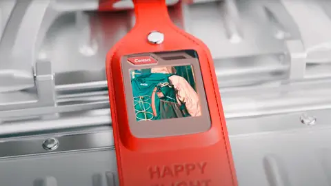 El localizador con pantalla de tinta electrónica El localizador con pantalla de tinta electrónica