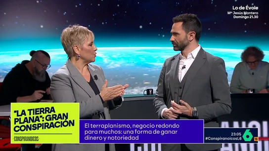 Gloria Serrà, sobre los terraplanistas: "Es una forma de pertenecer a una tribu urbana, y eso engancha Gloria Serrà, sobre los terraplanistas: "Es una forma de pertenecer a una tribu urbana, y eso engancha