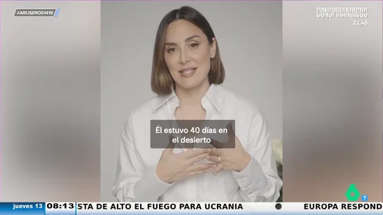 El polémico vídeo de Tamara Falcó animando a ayunar: "Renunciar a comodidades puede ser incómodo, pero es dejar a dios que te sane" El polémico vídeo de Tamara Falcó animando a ayunar: "Renunciar a comodidades puede ser incómodo, pero es dejar a dios que te sane"