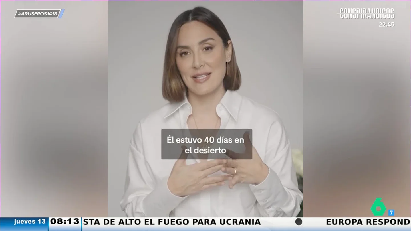 El polémico vídeo de Tamara Falcó animando a ayunar: "Renunciar a comodidades puede ser incómodo, pero es dejar a dios que te sane" El polémico vídeo de Tamara Falcó animando a ayunar: "Renunciar a comodidades puede ser incómodo, pero es dejar a dios que te sane"