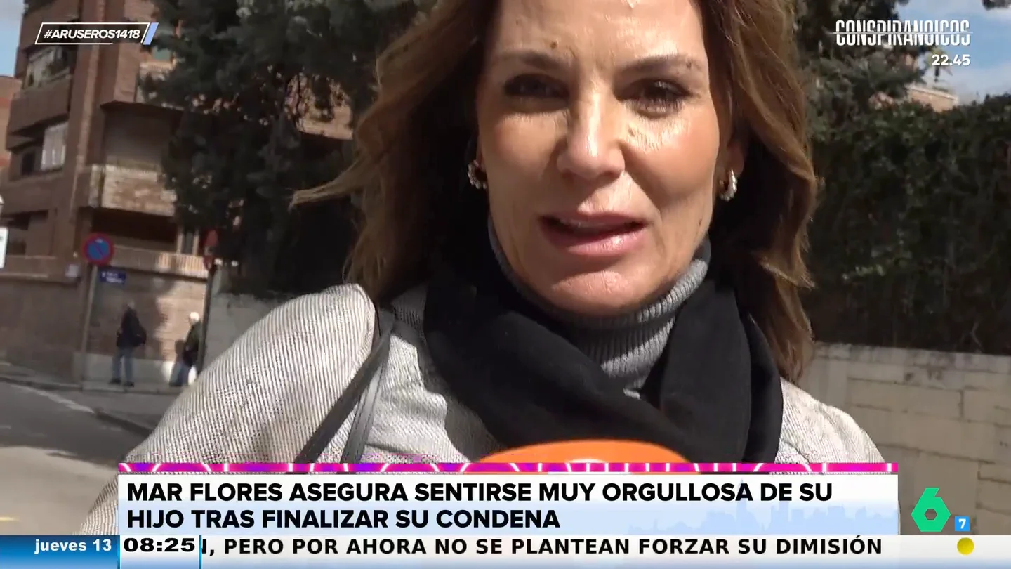 Mar Flores habla tras terminar la condena de Carlo Costanzia y retirarle la pulsera telemática: "Estoy muy orgullosa" Mar Flores habla tras terminar la condena de Carlo Costanzia y retirarle la pulsera telemática: "Estoy muy orgullosa"