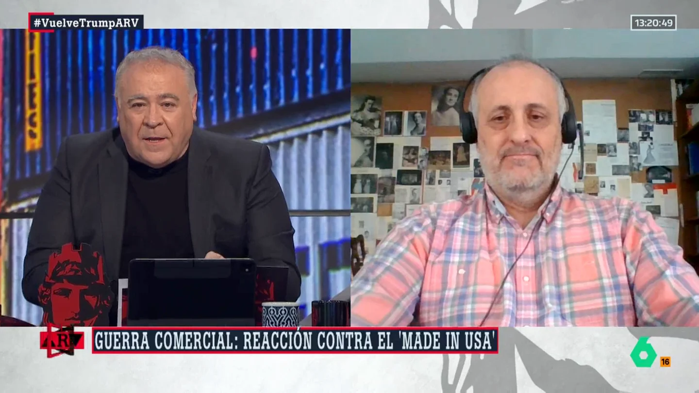 Alejandro Inurrieta, sobre la guerra arancelaria de Trump: "Pensó que el mundo se plegaría a sus exigencias, pero la UE le está respondiendo con sus mismas armas" Alejandro Inurrieta, sobre la guerra arancelaria de Trump: "Pensó que el mundo se plegaría a sus exigencias, pero la UE le está respondiendo con sus mismas armas"