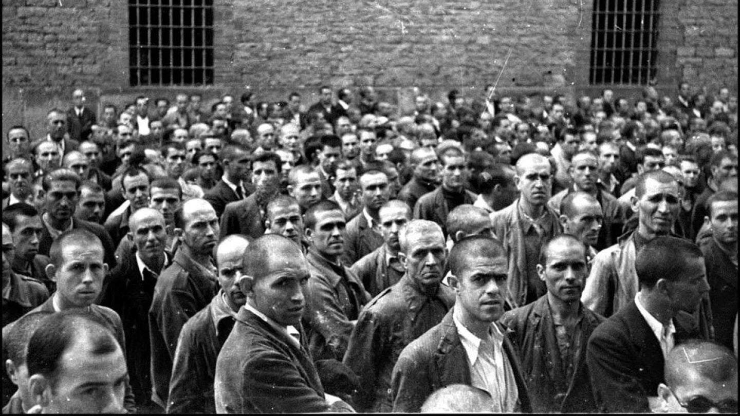 Presos del penal de San Crist&oacute;bal en 1941