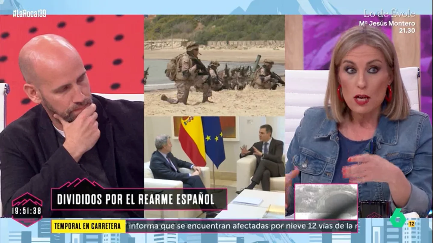 El aviso de Laura Blanco sobre el rearme de Europa: "Rusia tiene armas nucleares, y ante eso un blindado no hace nada" El aviso de Laura Blanco sobre el rearme de Europa: "Rusia tiene armas nucleares, y ante eso un blindado no hace nada"
