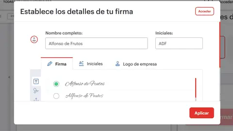 Firmar PDF online Firmar PDF online