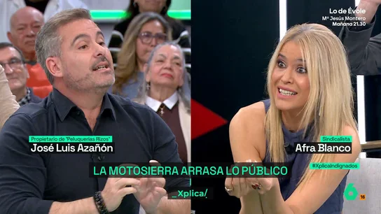 La pregunta de Afra Blanco a un empresario La pregunta de Afra Blanco a un empresario