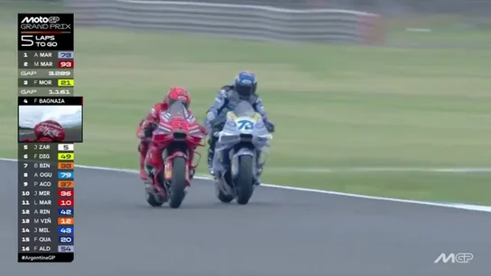 El adelantamiento con el que Marc Márquez ha puesto fin a una increíble lucha con su hermano Álex El adelantamiento con el que Marc Márquez ha puesto fin a una increíble lucha con su hermano Álex