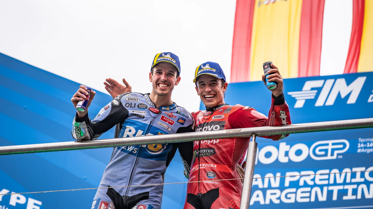 Álex Márquez y Marc Márquez Álex Márquez y Marc Márquez