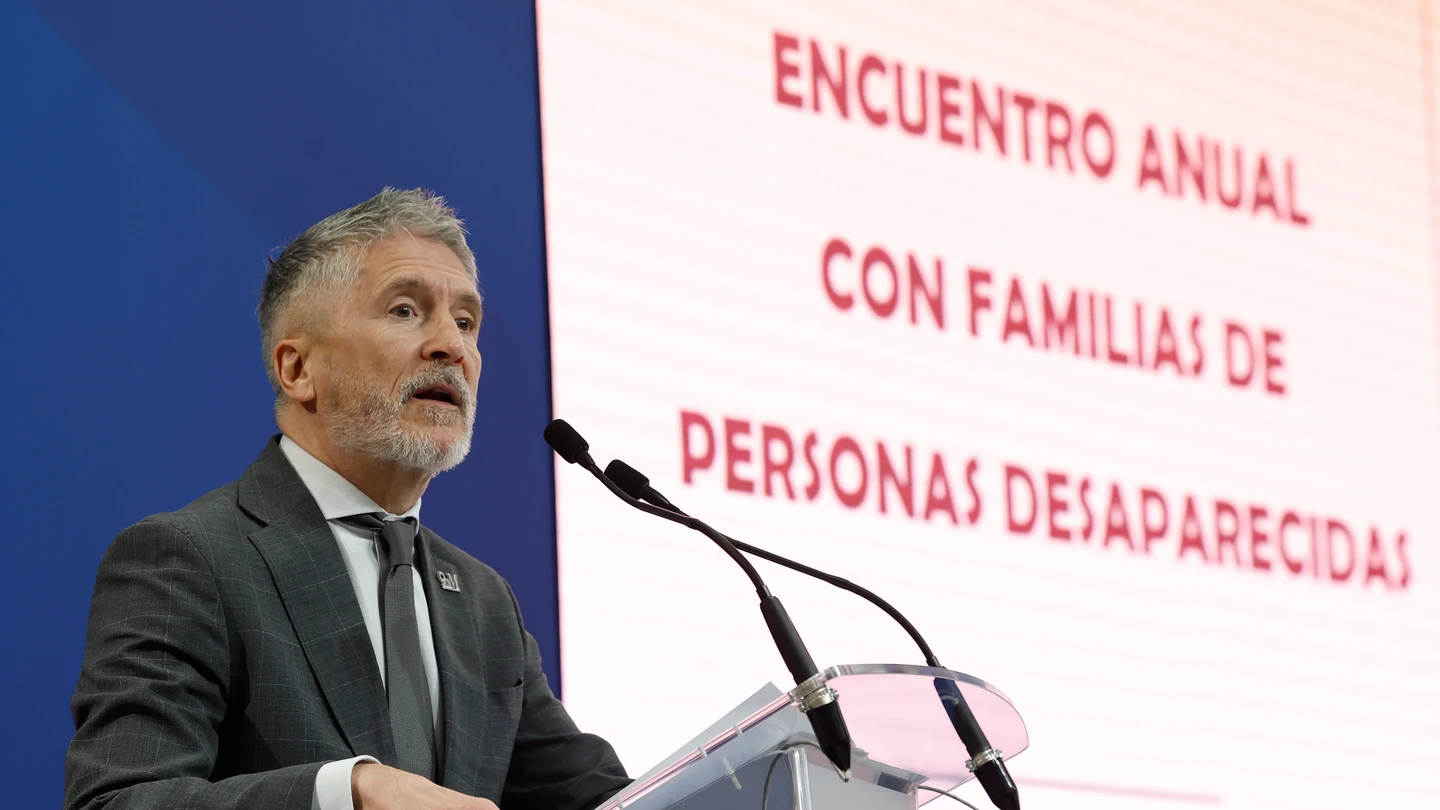 El ministro del Interior, Fernando Grande-Marlaska, preside la reunión de la Comisión de Seguimiento del I Plan Estratégico en Materia de Personas Desaparecidas El ministro del Interior, Fernando Grande-Marlaska, preside la reunión de la Comisión de Seguimiento del I Plan Estratégico en Materia de Personas Desaparecidas