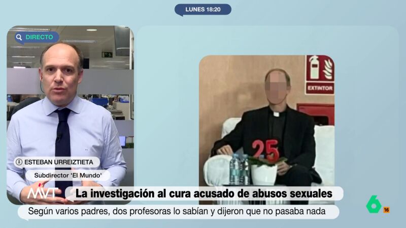 Esteban Urreiztieta, sobre el cura acusado de abusos sexuales: "Decía a las niñas que las iba a llevar a un lugar secreto"