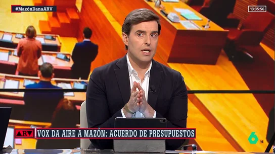 Pablo Montesinos, sobre el pacto entre Mazón y Vox en Valencia: "Su gran aliado no es el PP, sino Santiago Abascal" Pablo Montesinos, sobre el pacto entre Mazón y Vox en Valencia: "Su gran aliado no es el PP, sino Santiago Abascal"