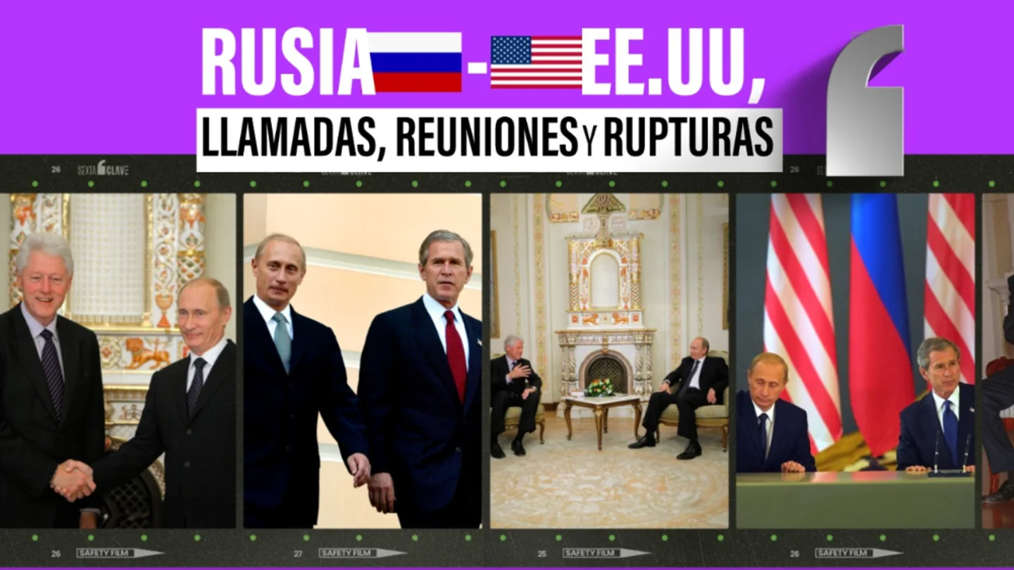 El 'teléfono rojo' entre Rusia y Estados Unidos: 60 años de llamadas, reuniones y rupturas El 'teléfono rojo' entre Rusia y Estados Unidos: 60 años de llamadas, reuniones y rupturas