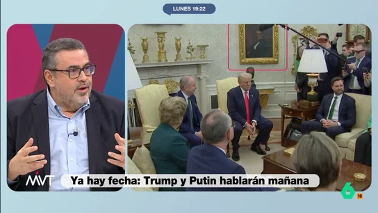 Pedro Rodríguez analiza la decoración del Despacho Oval: "Parece que su decorador es Pablo Escobar o una prima de Saddam Hussein" Pedro Rodríguez analiza la decoración del Despacho Oval: "Parece que su decorador es Pablo Escobar o una prima de Saddam Hussein"