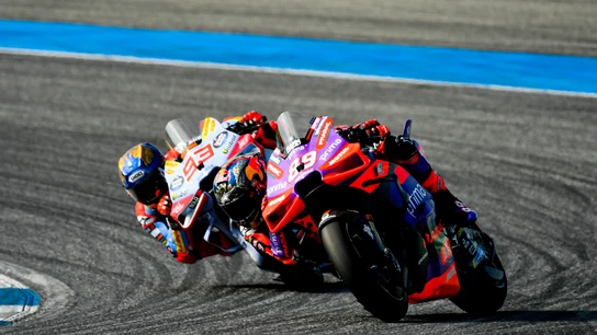 Marc Márquez y Jorge Martín Marc Márquez y Jorge Martín