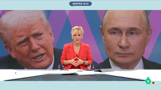 Cristina Pardo, sorprendida tras la reunión de Trump con Putin Cristina Pardo, sorprendida tras la reunión de Trump con Putin
