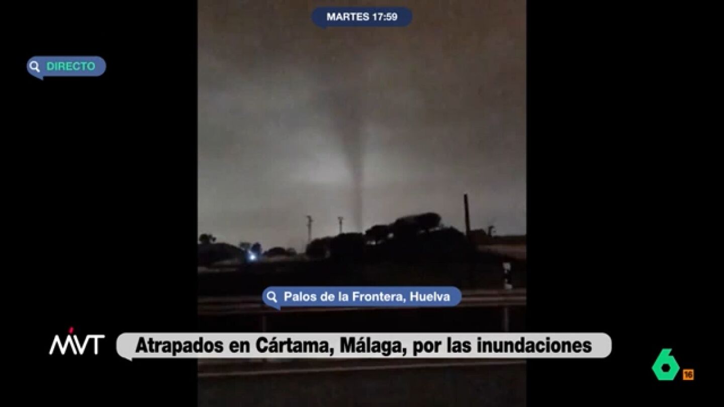 Dos tornados en Huelva 