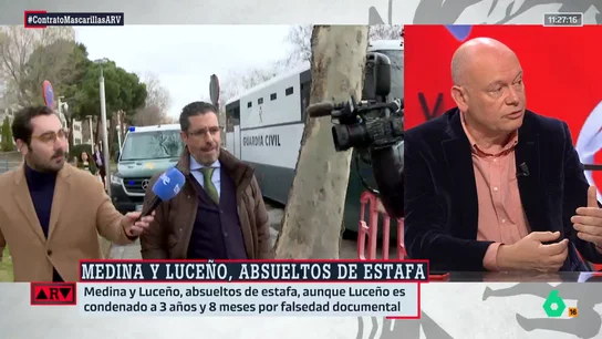 Gabi Sanz reacciona a la decisión del juez sobre Medina y Luceño: "Es un mazazo para la moral pública" Gabi Sanz reacciona a la decisión del juez sobre Medina y Luceño: "Es un mazazo para la moral pública"