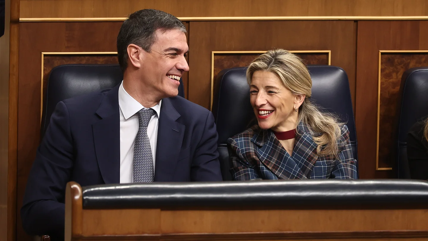 Pedro Sánchez y Yolanda Díaz, en una imagen de archivo. Pedro Sánchez y Yolanda Díaz, en una imagen de archivo.