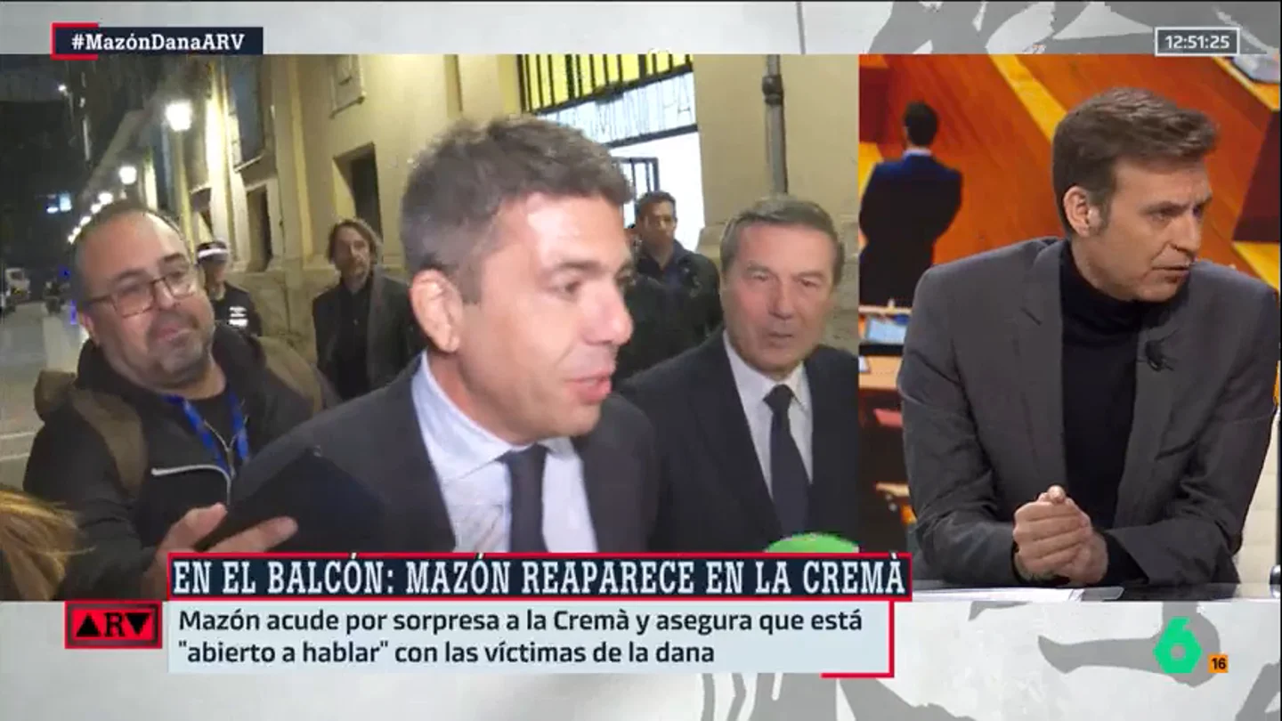 Pablo Pombo califica a Mazón de "desalmado": "Se mostró que tiene más miedo que vergüenza" Pablo Pombo califica a Mazón de "desalmado": "Se mostró que tiene más miedo que vergüenza"