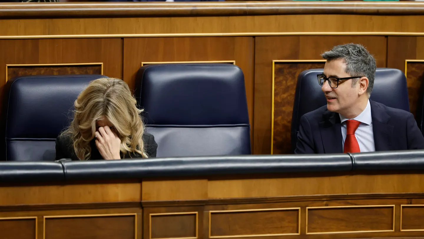 Yolanda Díaz y Félix Bolaños Yolanda Díaz y Félix Bolaños