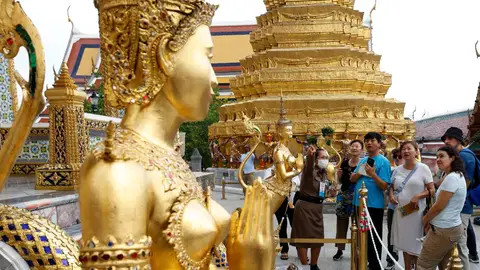 Turistas en Tailandia Turistas en Tailandia