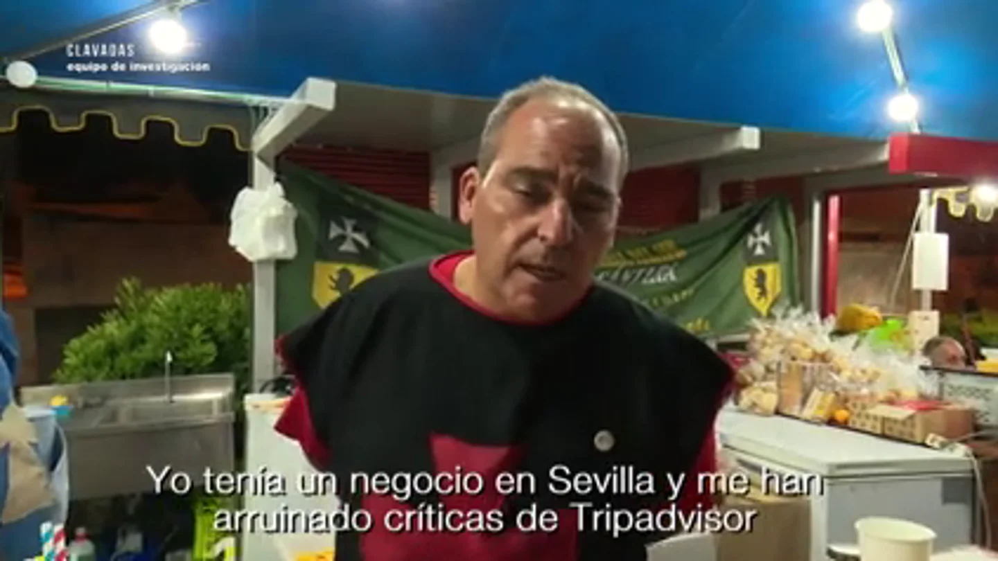 "Las críticas de TripAdvisor me han arruinado": el lamento de un feriante señalado por los clientes por sus históricas 'clavadas' en la comida "Las críticas de TripAdvisor me han arruinado": el lamento de un feriante señalado por los clientes por sus históricas 'clavadas' en la comida