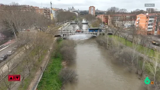 Dron río Manzanares Dron río Manzanares