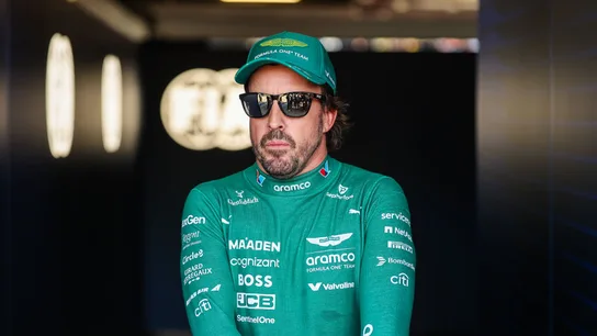 Fernando Alonso durante el GP de China 2025 Fernando Alonso durante el GP de China 2025