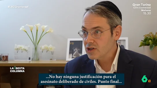 Un rabino, sobre el asesinato de niños palestinos en Gaza: "No hay justificación, está prohibido por la ley judía" Daniel Rowe, un rabino ortodoxo, comparte su visión sobre los asesinatos de niños en Gaza. Resta importancia a los rabinos "fanáticos" que lo justifican y afirma que si hubiera tanto odio en Israel por los palestinos "el 99% no estaría con vida".