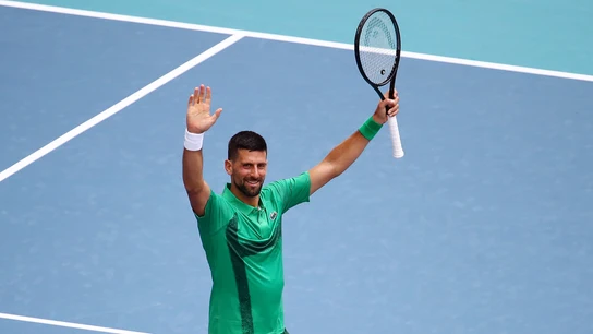 Djokovic en el Masters 1000 de Miami Djokovic en el Masters 1000 de Miami